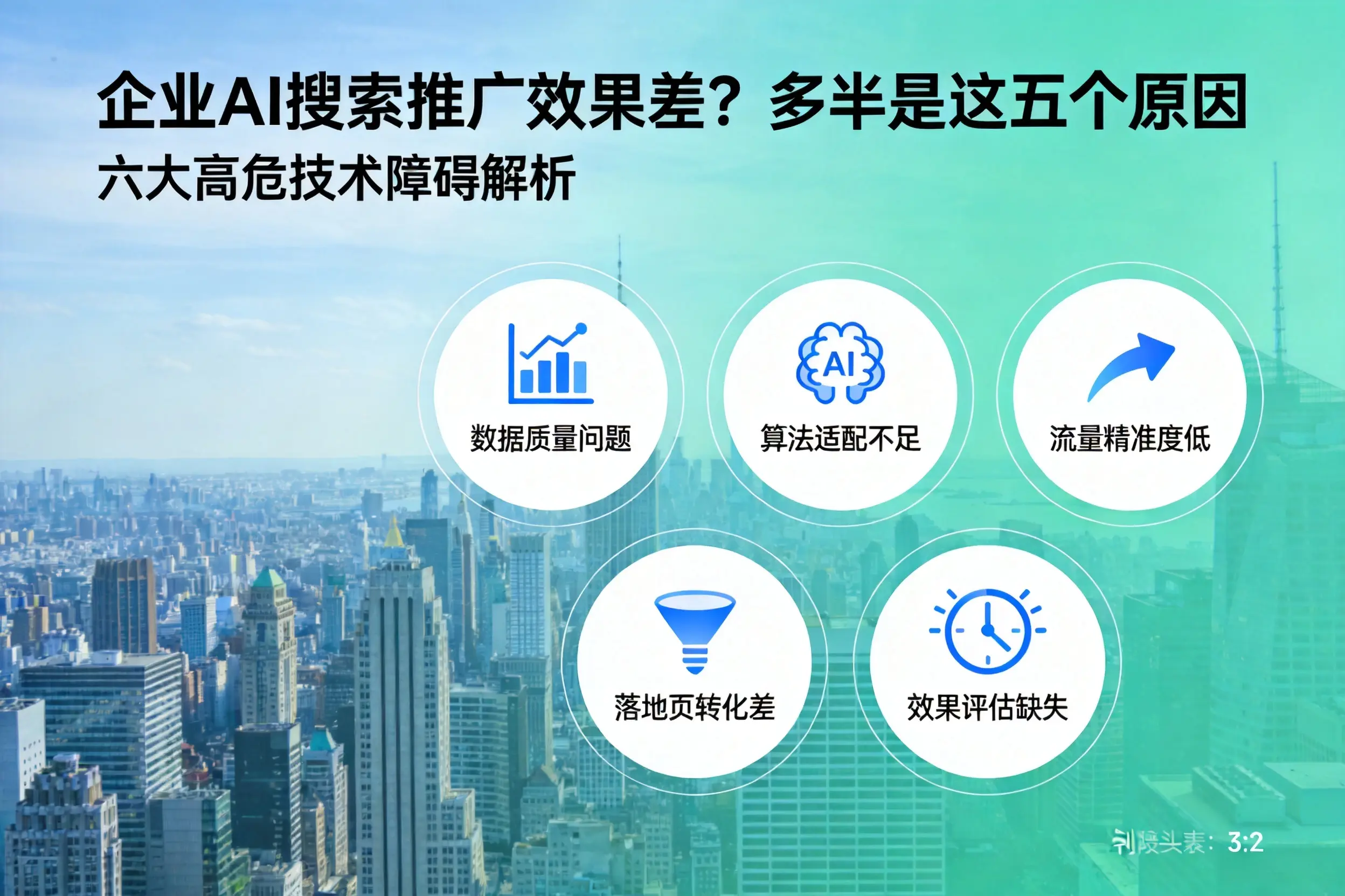 肃北企业AI搜索推广效果差？多半是这五个原因
